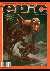 Epic Illustrated magazine cover dated June 1985