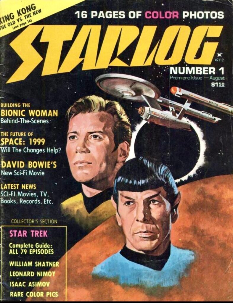 Cover of Starlog Magazine Number 1